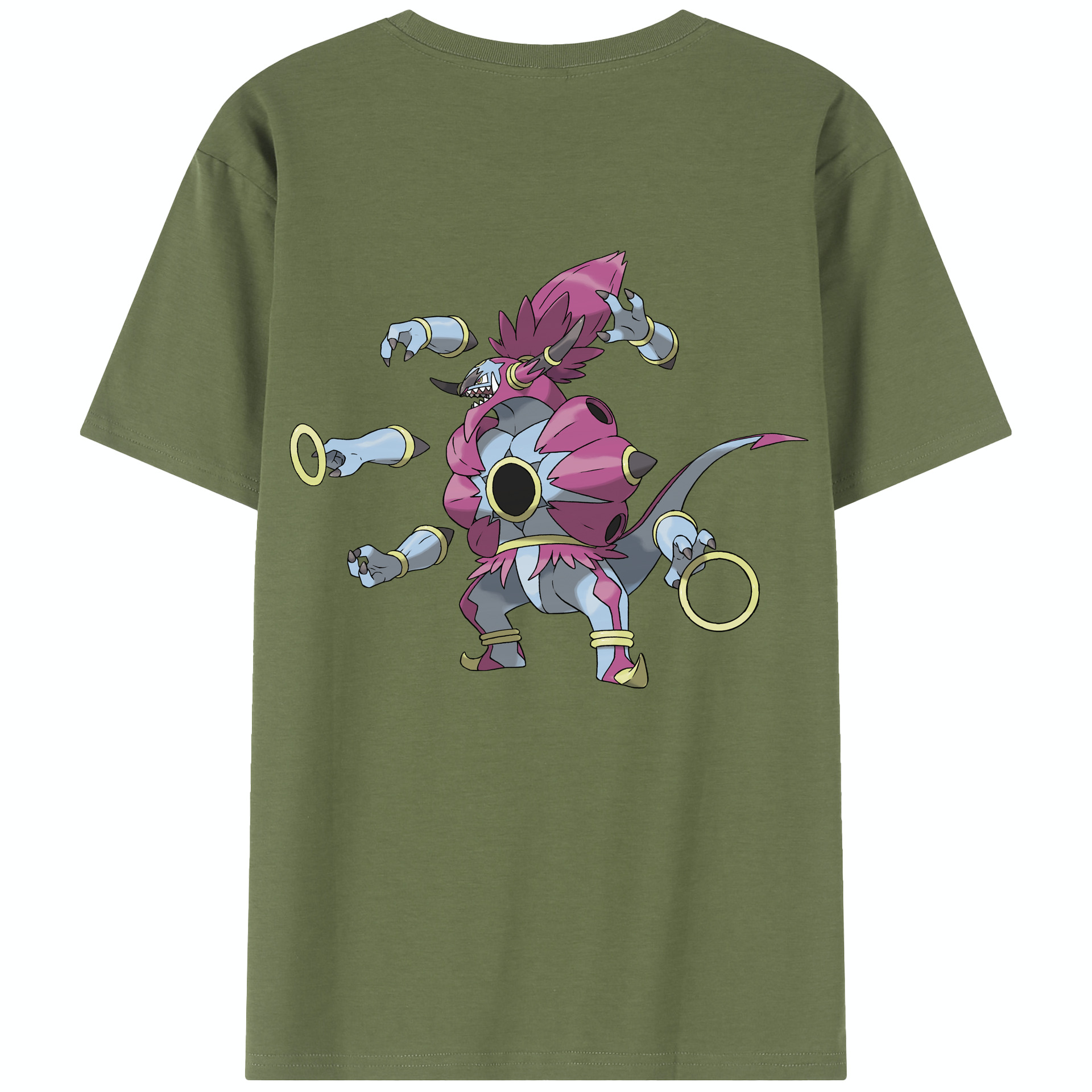 （画像用） ポケットモンスター Pokémon 綿100％半袖Tシャツ（背面プリント）